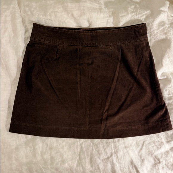 Lilly Pulitzer Brown Corduroy mini skirt size 2 - Picture 1 of 3